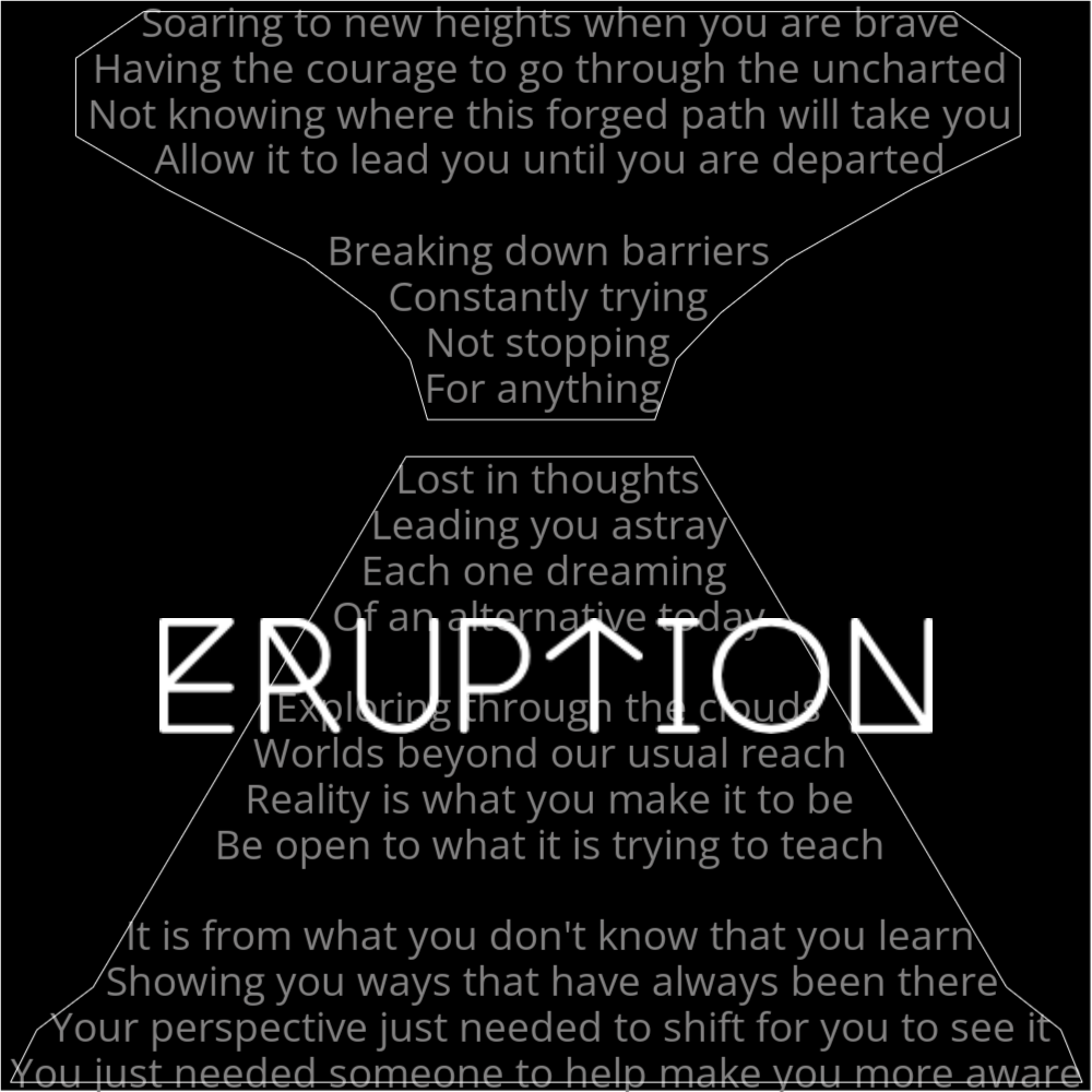 eruption-geometric-poems